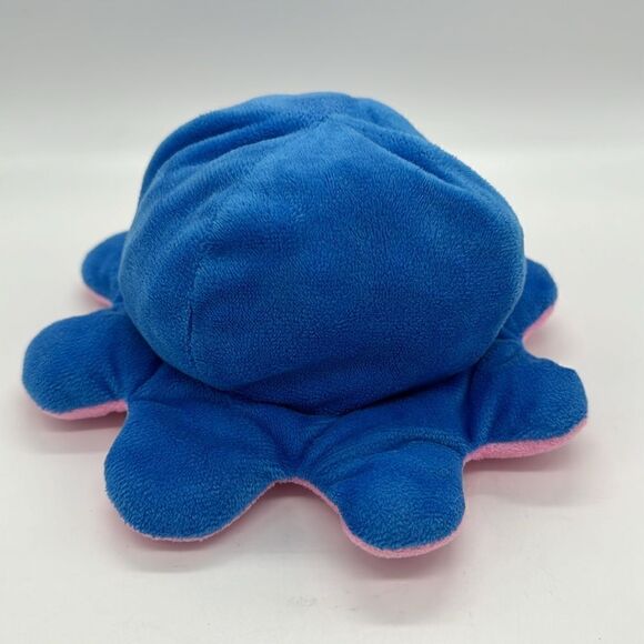 Tee Turtle Octopus Happy and Mad Reversible Plush - Picture 4 of 6